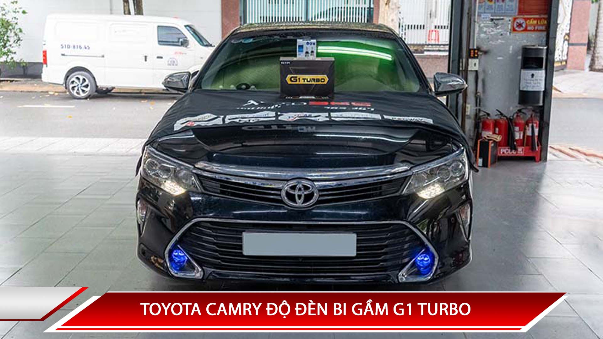 TOYOTA CAMRY ĐỘ ĐÈN BI GẦM G1 TURBO